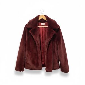 Ava & Viv plum Teddy Jacket
